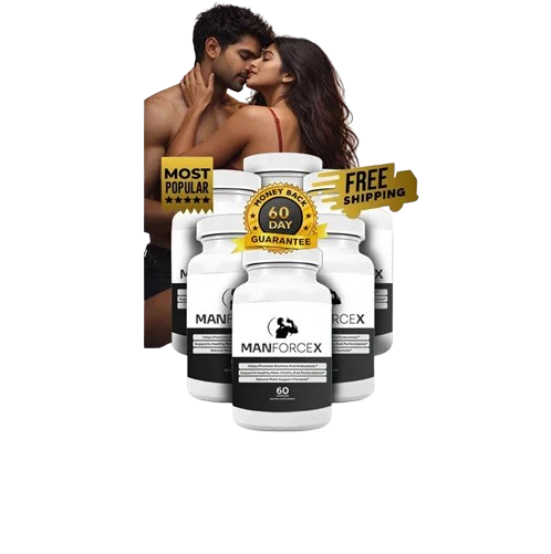 ManForceX Male Vitality Supplement Bottle